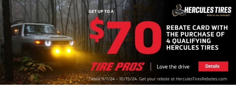 Hercules Tires special - Eagle Tire Pros